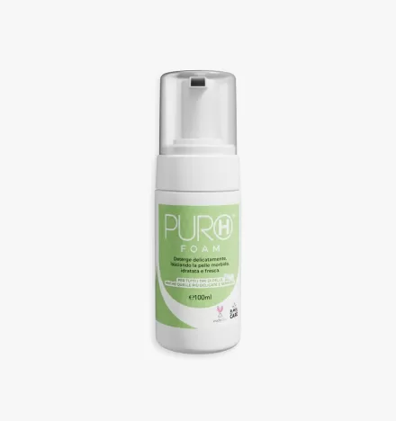 Puro H® Foam Mousse detergente per pelli sensibili 100ml | RI.MOS CARE